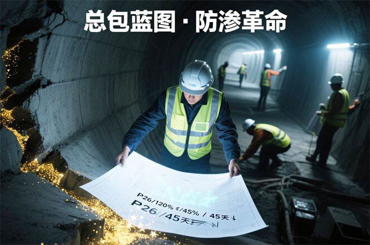 工程决策视角 _总包蓝图 · 防渗革命_ 俯拍视角：戴安全帽的工程师在.png